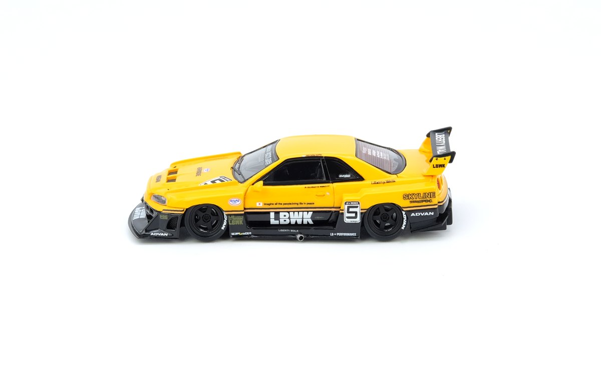 Skyline “LBWK” (ER34) Super Silhouette – Yellow: No package: Image 3