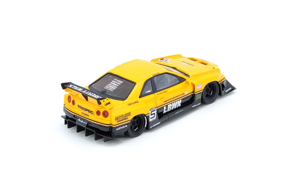 Skyline “LBWK” (ER34) Super Silhouette – Yellow: No package: Image 2