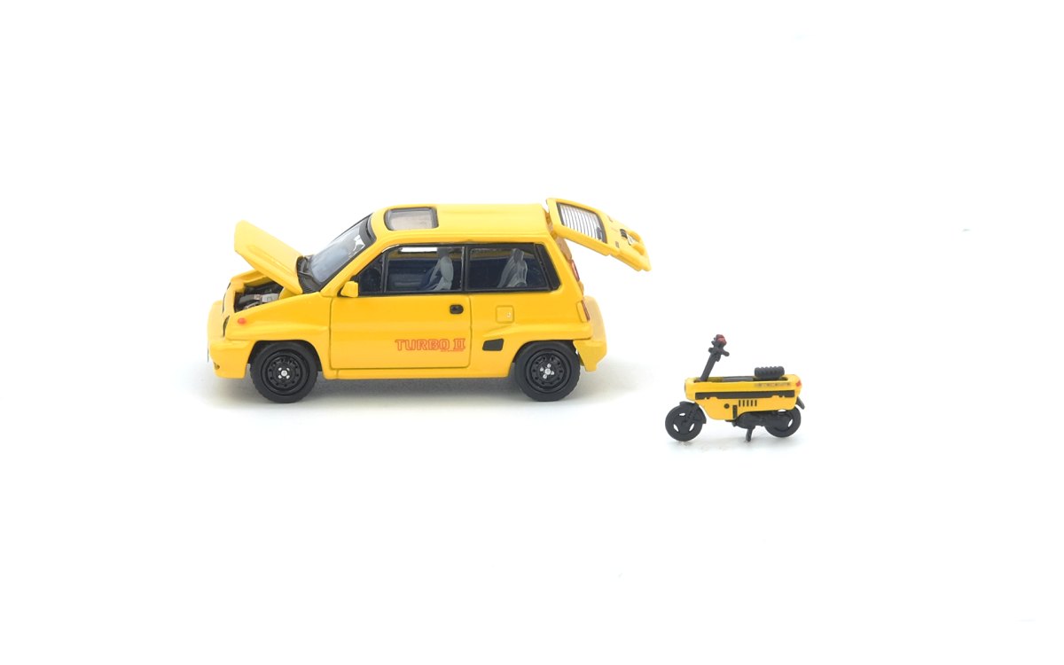 Honda City Turbo II Yellow: No package: Image 3