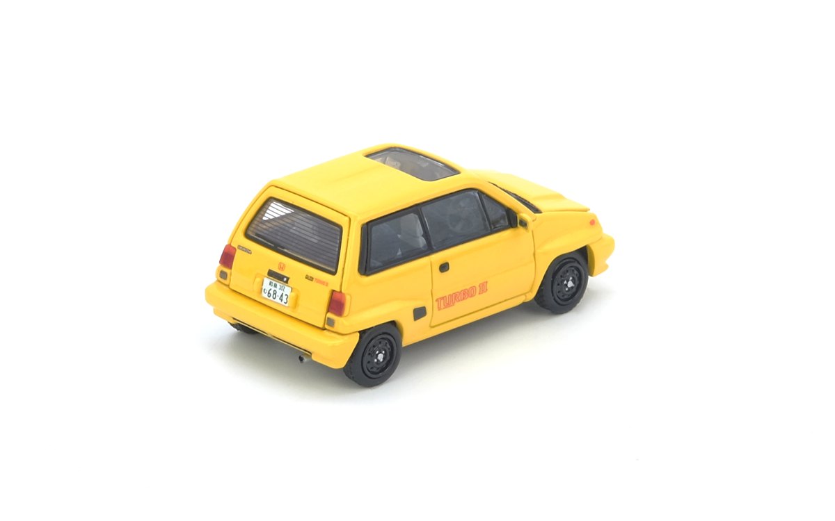 Honda City Turbo II Yellow: No package: Image 4