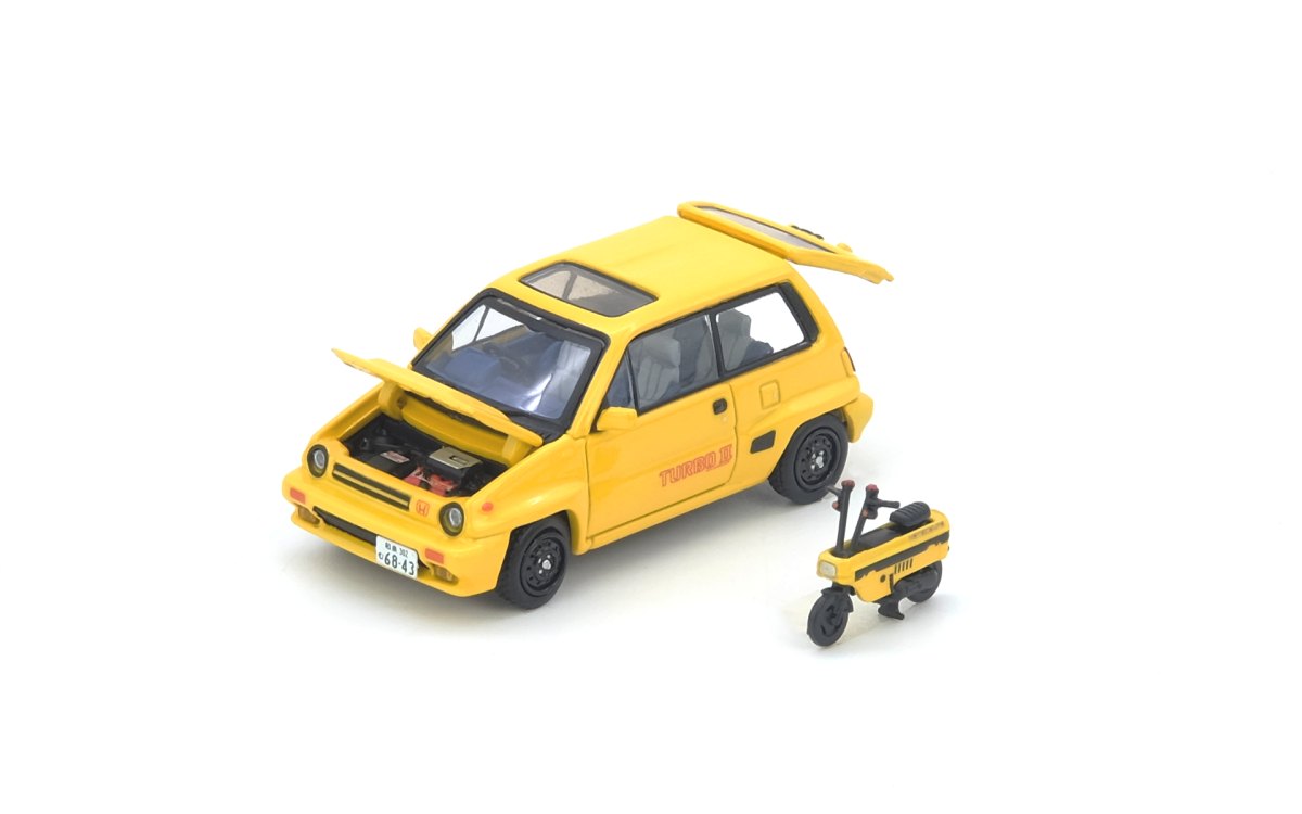 Honda City Turbo II Yellow: No package: Image 2