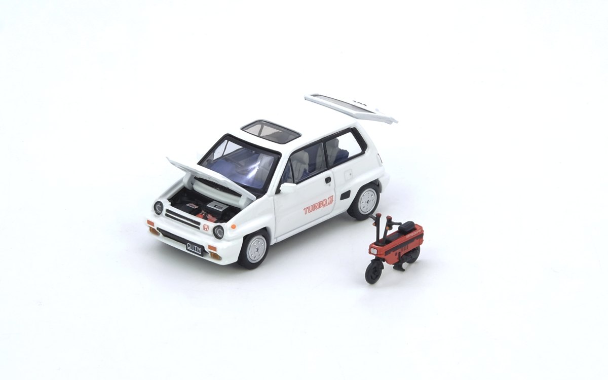 Honda City Turbo II White: No package: Image 2