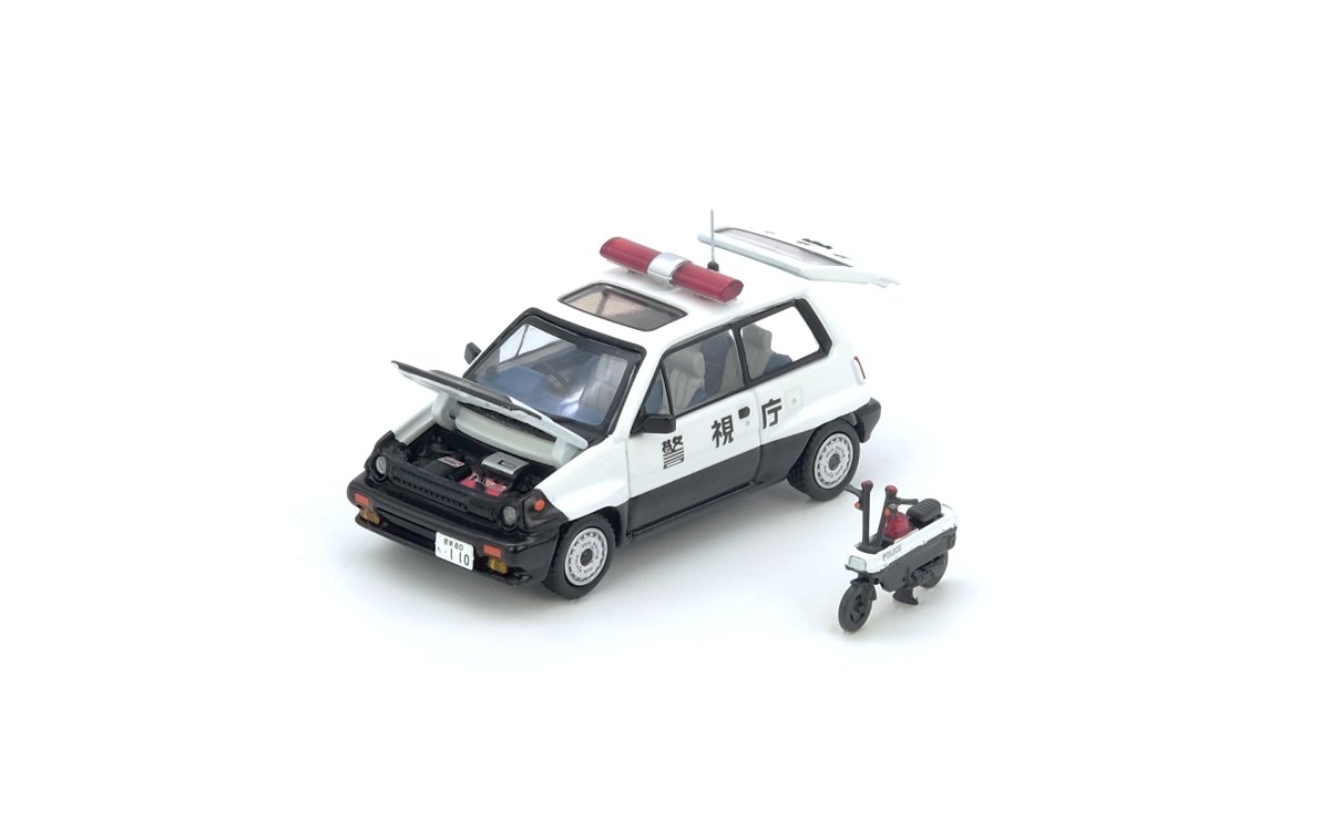 Honda City Turbo II Japanese Police Car Concept Livery: No package: Image 2