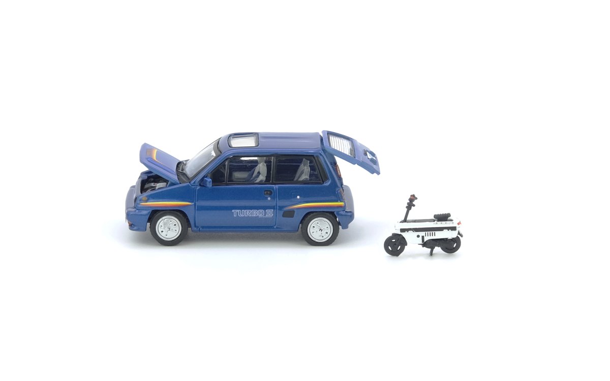 Honda City Turbo II Blue: No package: Image 3