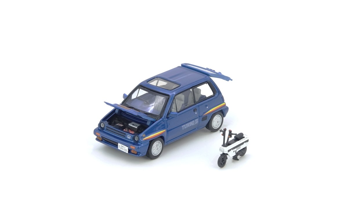 Honda City Turbo II Blue: No package: Image 2