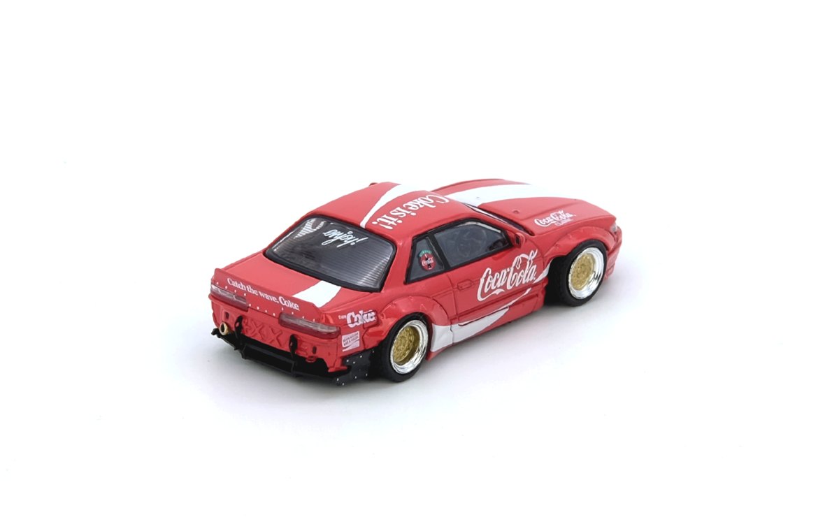 NISSAN SILVIA S13 V1 “Coca-Cola” Rocket Bunny: No package: Image 2