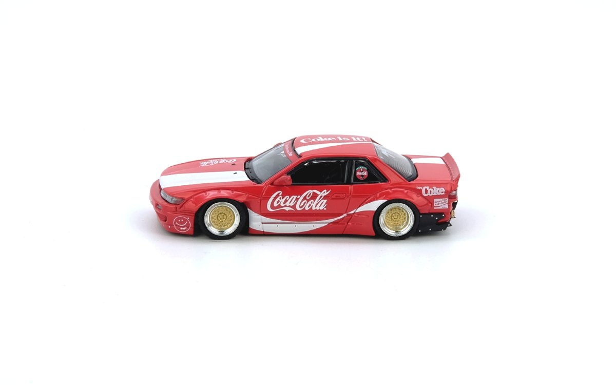 NISSAN SILVIA S13 V1 “Coca-Cola” Rocket Bunny: No package: Image 3