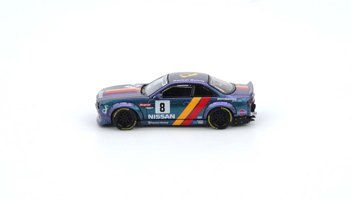 NISSAN SILVIA (S14) “ROCKET BUNNY” BOSS Magic Purple: No package: Image 3