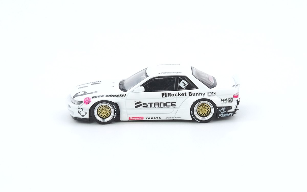 NISSAN SILVIA (S13) V2 PANDEM / ROCKET BUNNY White: No package: Image 3