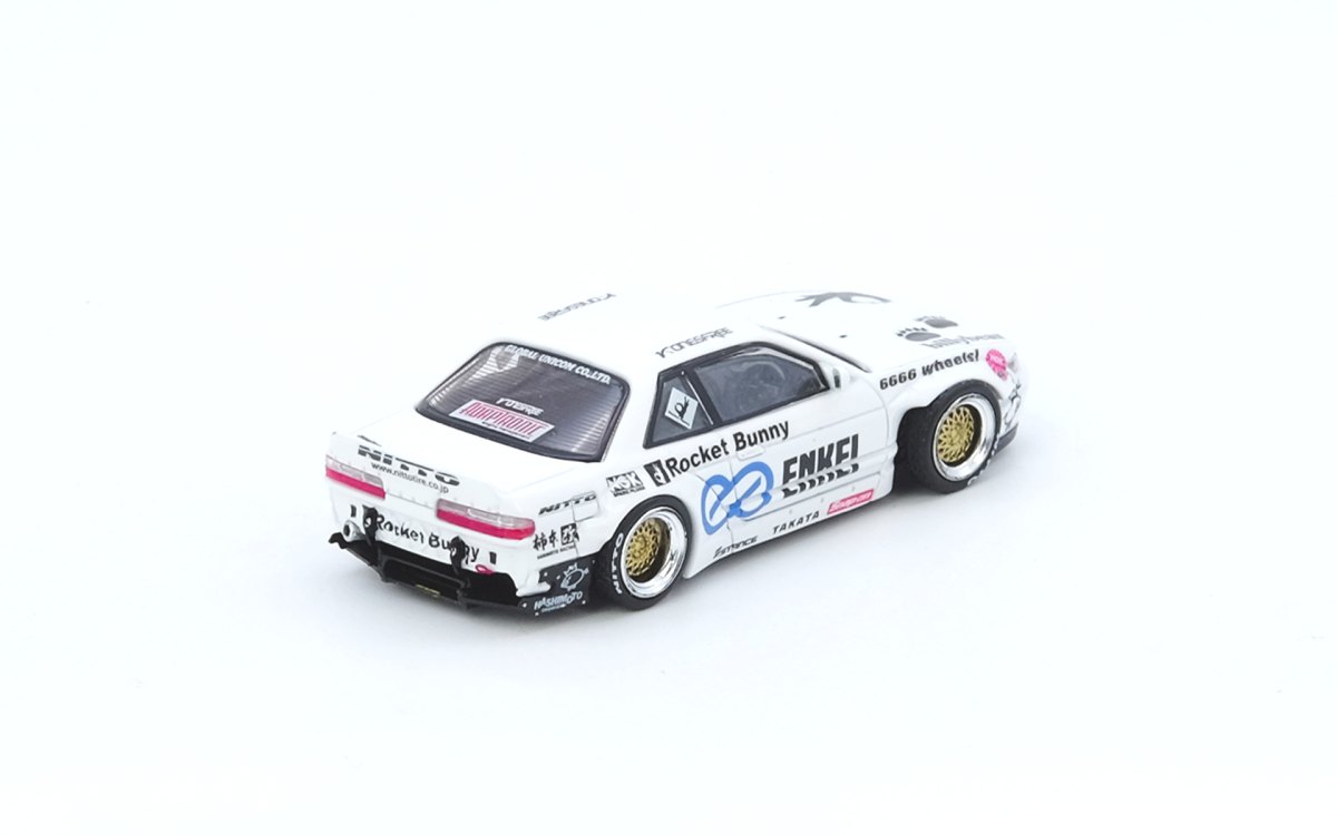 NISSAN SILVIA (S13) V2 PANDEM / ROCKET BUNNY White: No package: Image 2