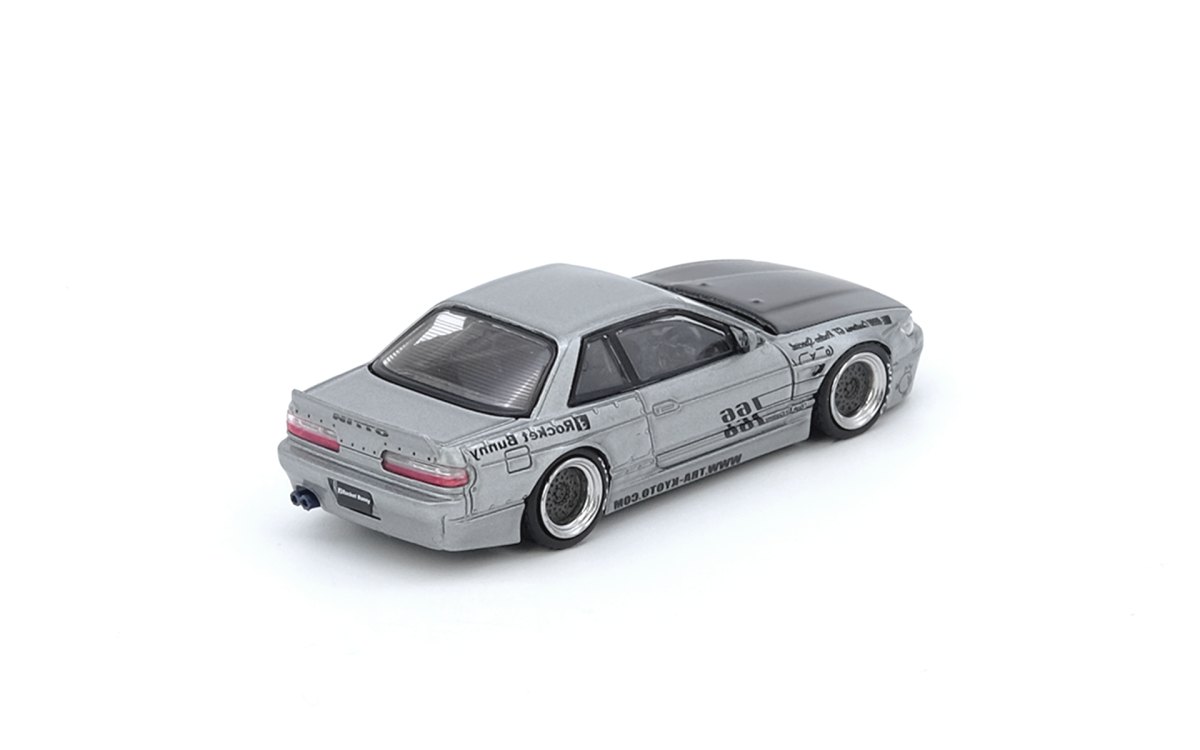 NISSAN SILVIA (S13) V1 PANDEM / ROCKET BUNNY Silver: No package: Image 2