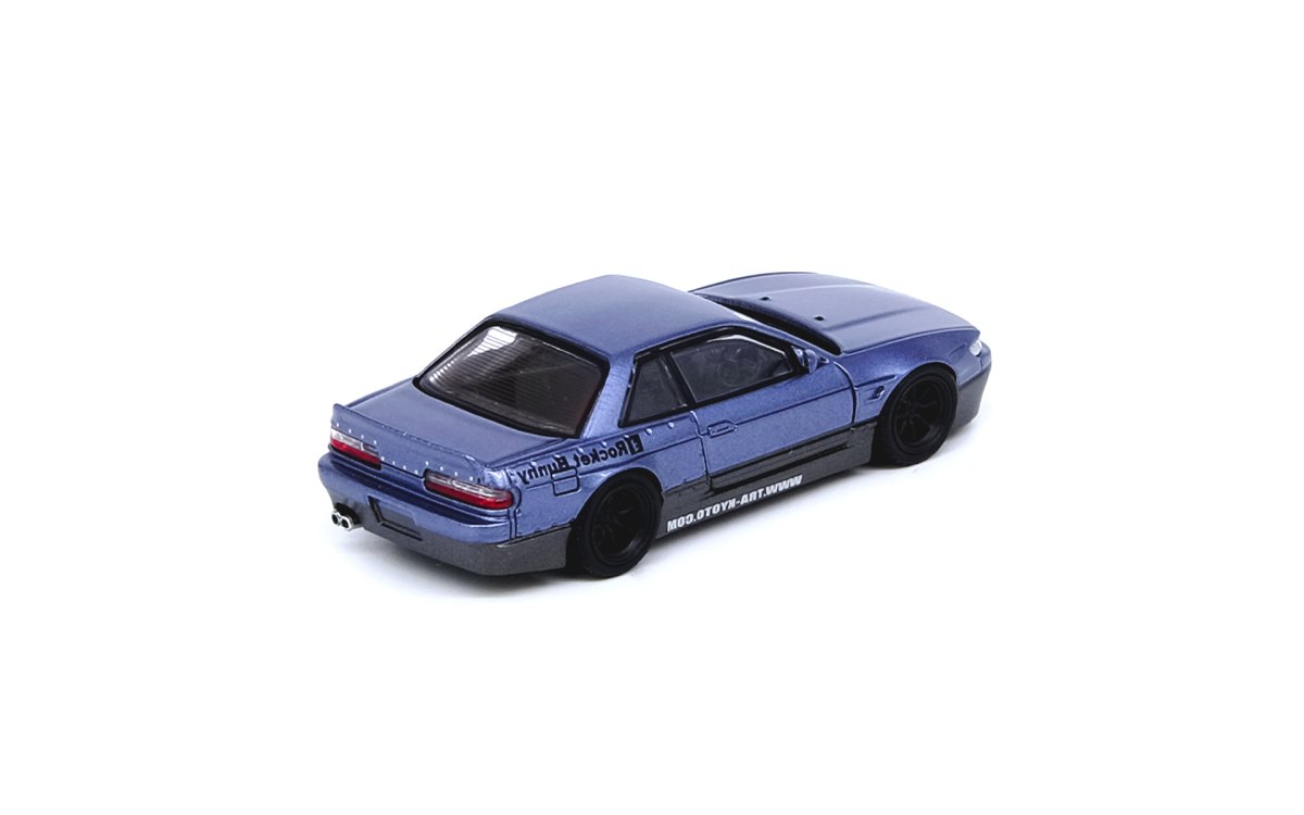 NISSAN SILVIA (S13) V1 PANDEM / ROCKET BUNNY 2-Tones Blue/Grey Metallic: No package: Image 2