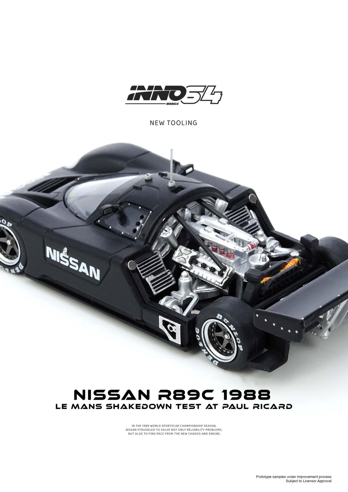 NISSAN R89C LE MANS SHAKEDOWN TEST AT PAUL RICARD 1988: No package: Image 5