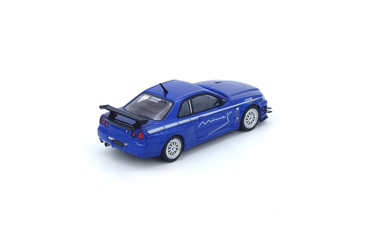 NISSAN SKYLINE GT-R (R34) V-Spec Tuned by “MINE’S” Blue: No package: Image 5