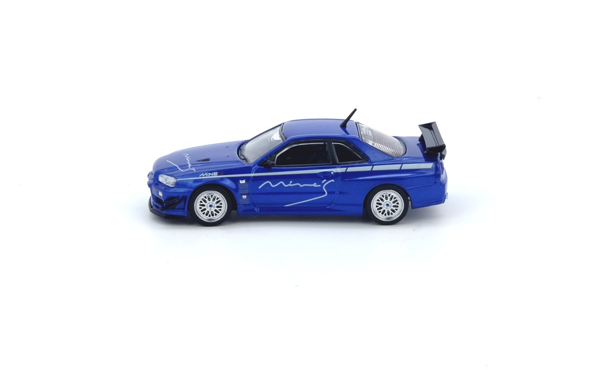 NISSAN SKYLINE GT-R (R34) V-Spec Tuned by “MINE’S” Blue: No package: Image 6