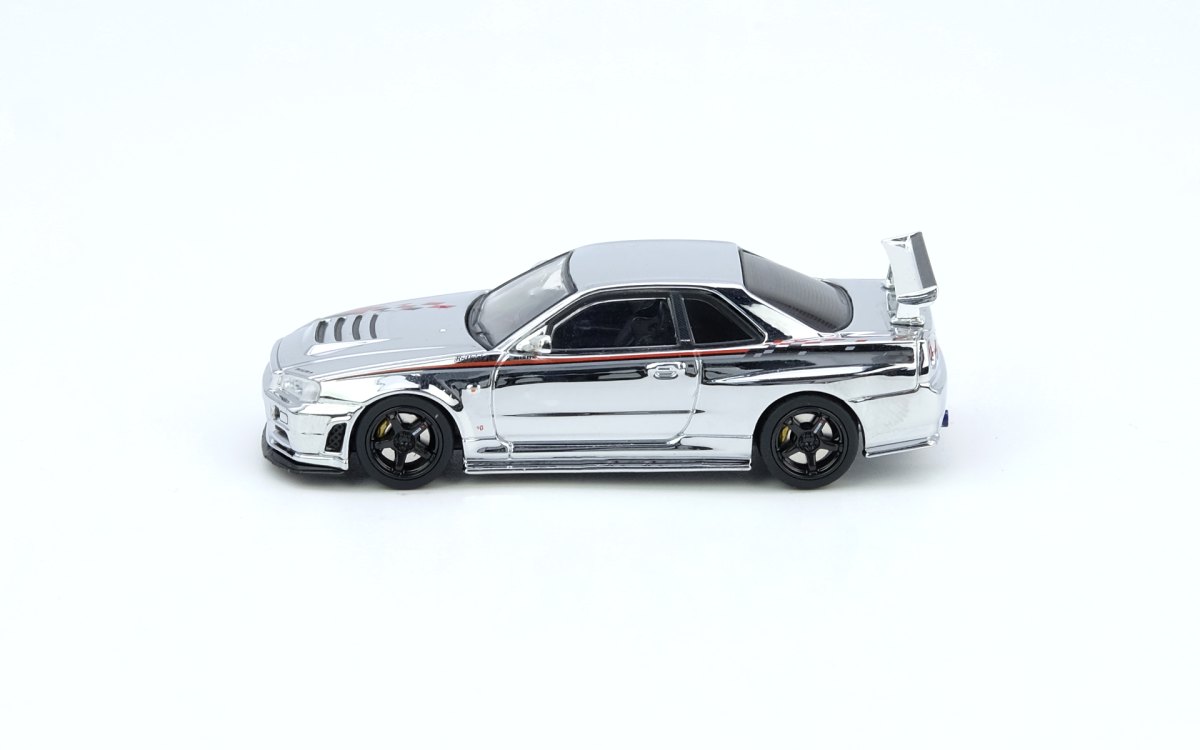 SKYLINE GT-R (R34) NISMO R-Tune Silver Chrome – Hobby Expo China 2023 Event Edition: No package: Image 3