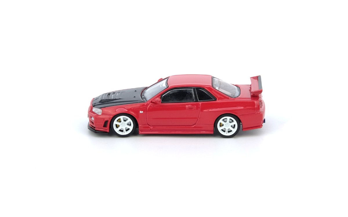NISSAN SKYLINE GT-R (R34) R-Tune Active Red With Carbon Bonnet: No package: Image 2