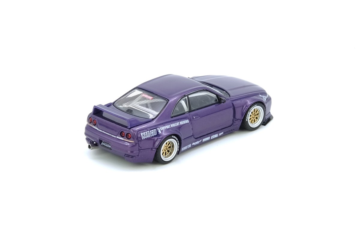 NISSAN SKYLINE GT-R (R33) PANDEM / ROCKET BUNNY Purple: No package: Image 2