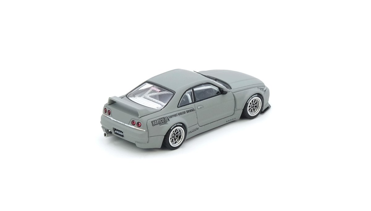 NISSAN SKYLINE GT-R (R33) PANDEM / ROCKET BUNNY Cement Grey Matte: No package: Image 2