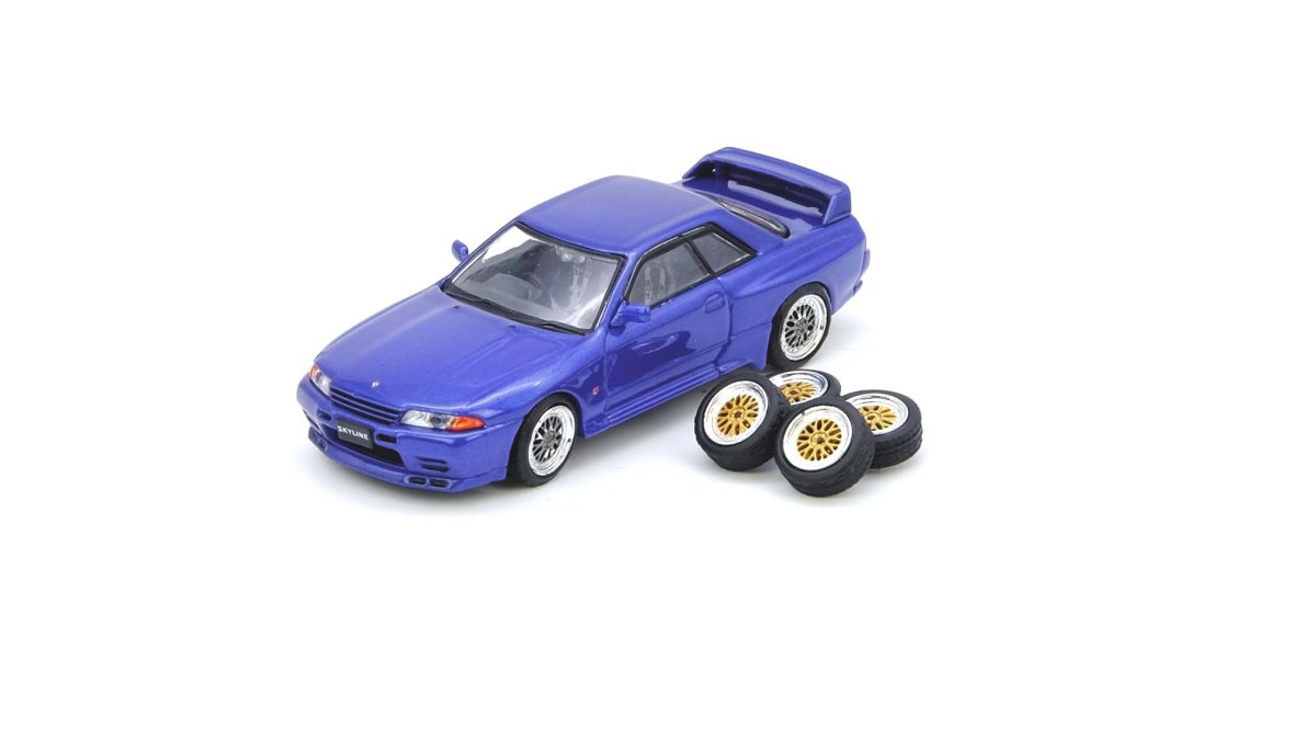 NISSAN SKYLINE GT-R (R32) Blue: No package: Image 4