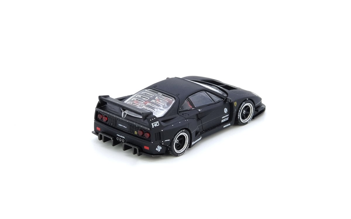LBWK F40 Matte Black – HONG KONG TOYCAR SALON 2023 SPECIAL EDITION: No package: Image 2