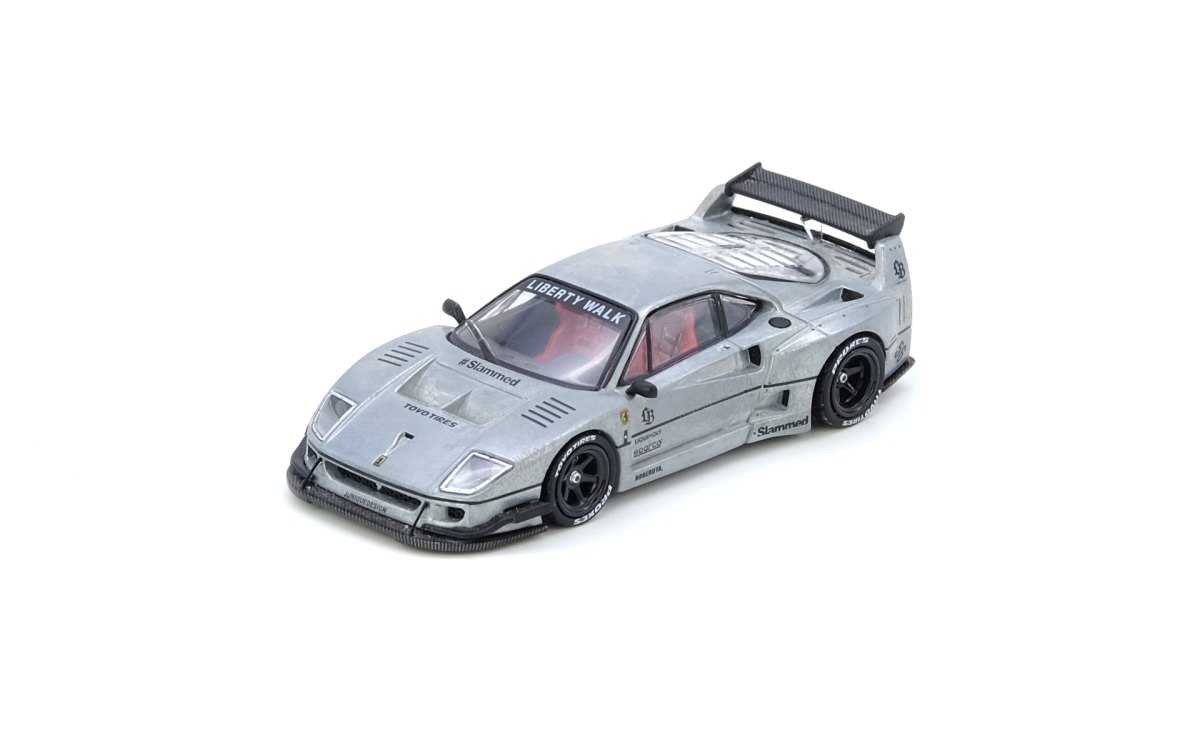 LBWK F40 Matte Black – HONG KONG TOYCAR SALON 2023 SPECIAL EDITION: No package: Image 4