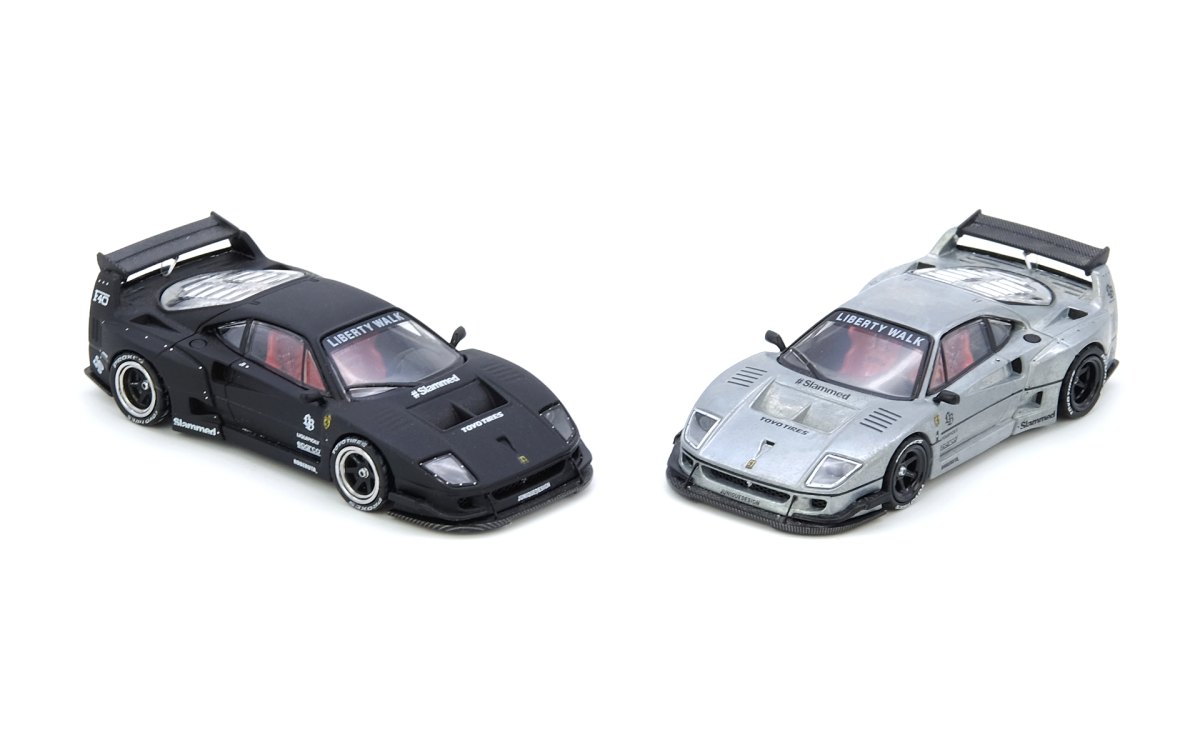 LBWK F40 Matte Black – HONG KONG TOYCAR SALON 2023 SPECIAL EDITION: No package: Image 7