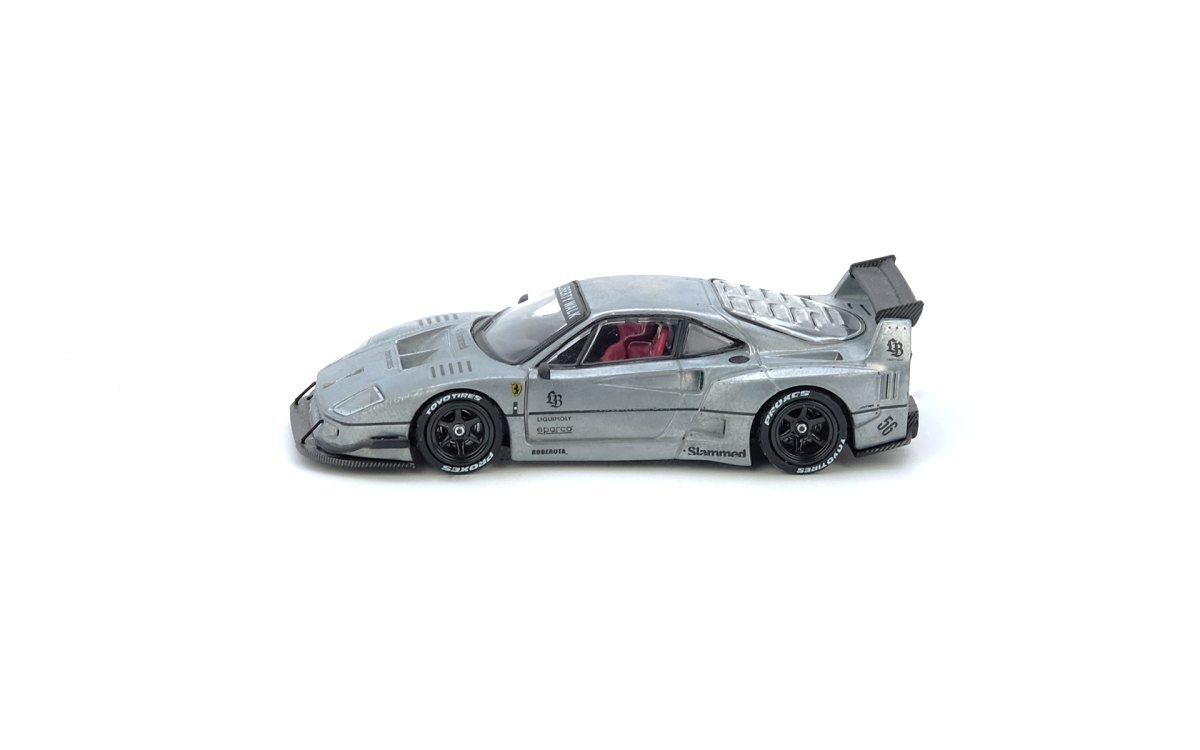 LBWK F40 Matte Black – HONG KONG TOYCAR SALON 2023 SPECIAL EDITION: No package: Image 6