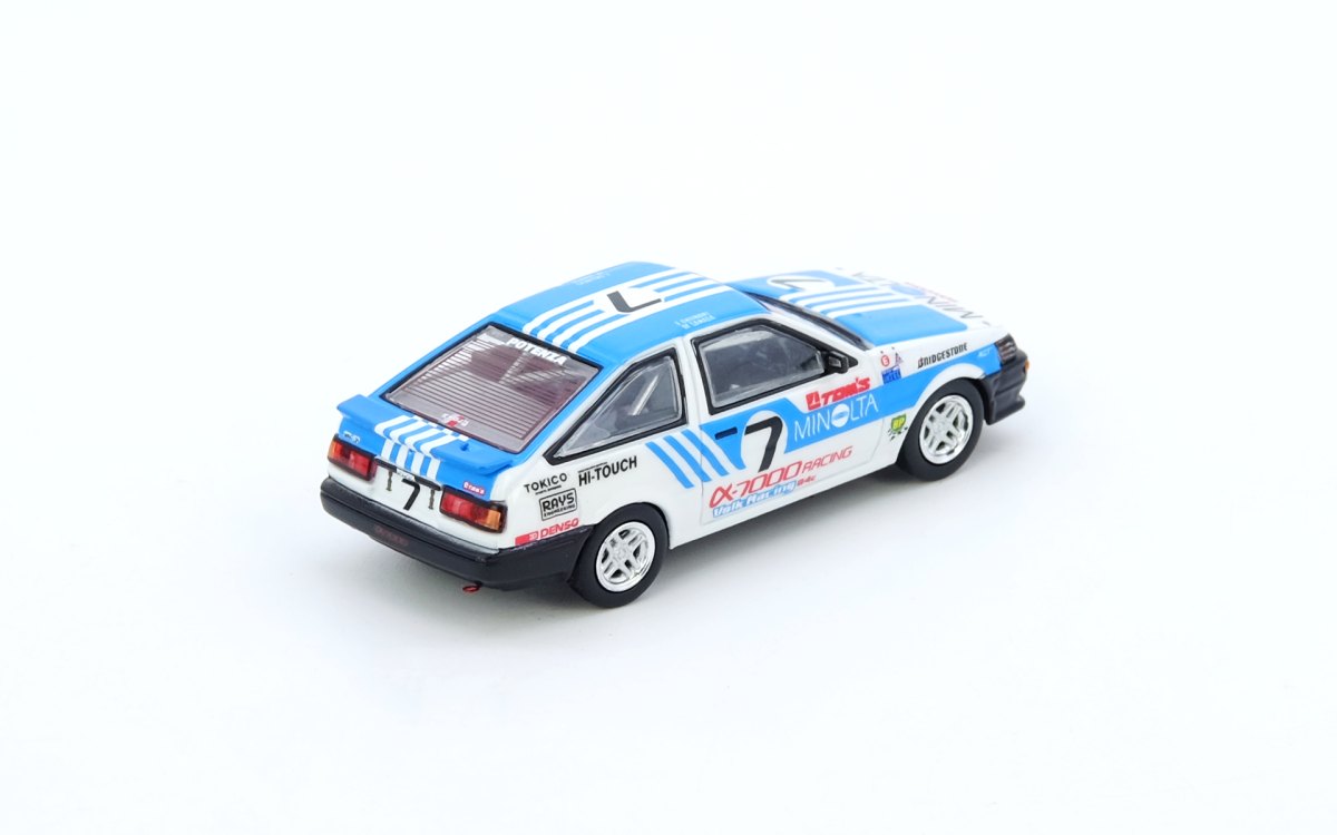 Toyota Corolla Levin (AE86) #7 “MINOLTA TOM’S” GR.A INTER-TEC 1985: No package: Image 2