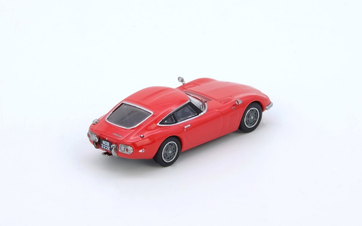 Toyota 2000GT (MF10) Solar Red: No package: Image 2