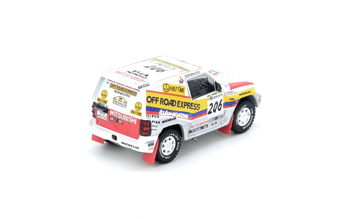 Mitsubishi Pajero Evolution #206 “OFF ROAD EXPRESS” Paris-Granada-Dakar1998 Winner: No package: Image 2