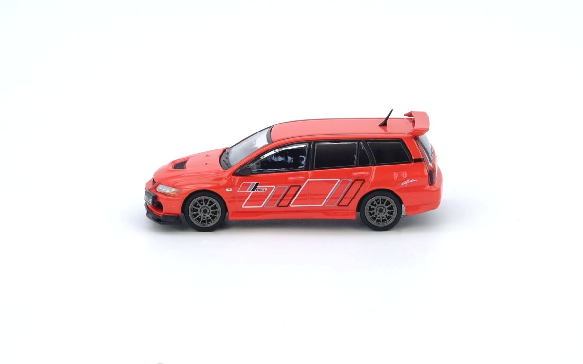 Mitsubishi Lancer Evolution IX WAGON 2005 RALLIART Red: No package: Image 3
