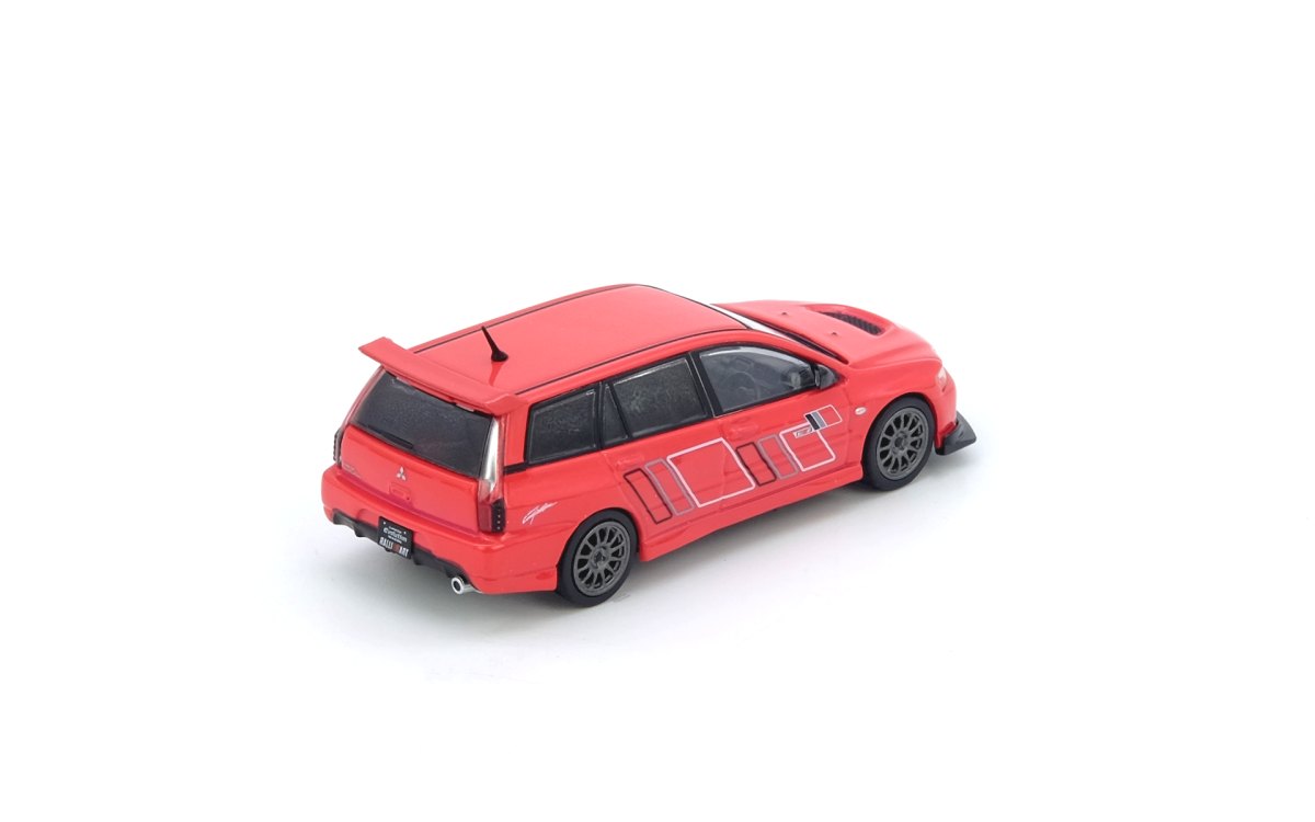 Mitsubishi Lancer Evolution IX WAGON 2005 RALLIART Red: No package: Image 2