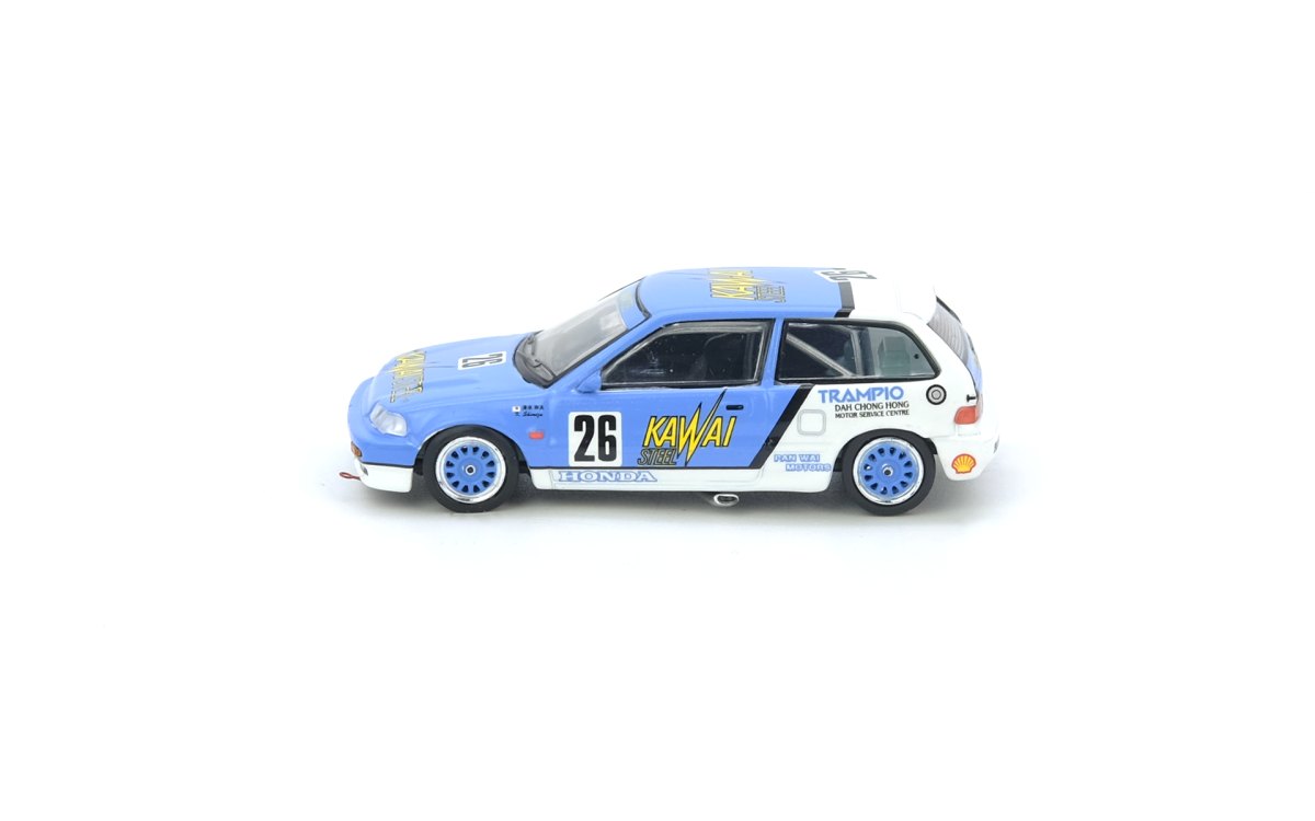 Honda Civic (EF3) #26 “TRAMPIO KAWAI STEEL” Macau Guia Race 1989 – Kazuo Shimizu – Macau Grand Prix 2020 Special Edition: No package: Image 3