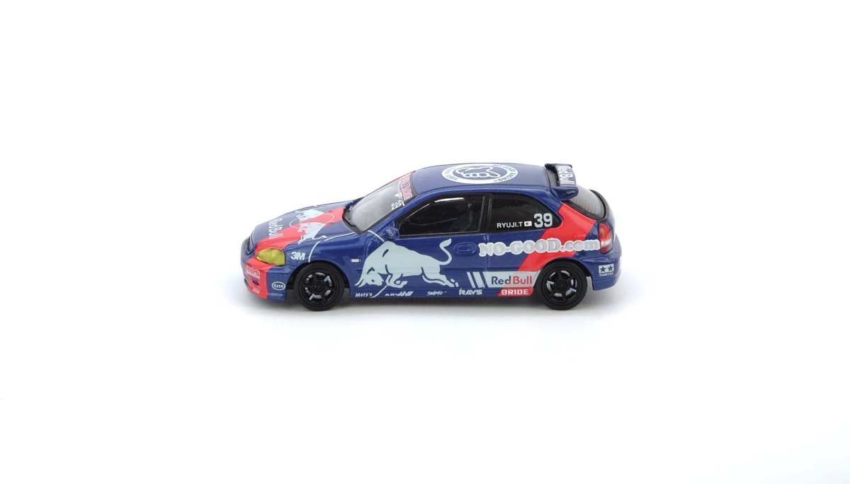 Honda Civic TYPE R (EK9) “NO GOOD RACING” Red Bull Livery: No package: Image 3
