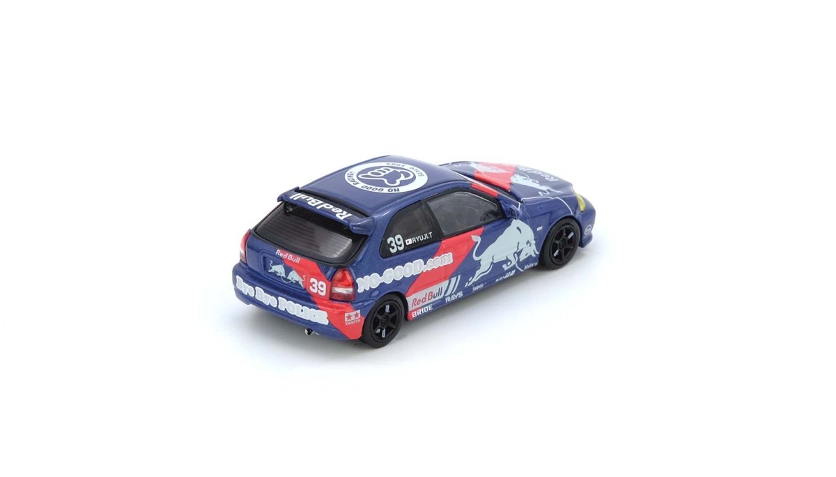 Honda Civic TYPE R (EK9) “NO GOOD RACING” Red Bull Livery: No package: Image 2