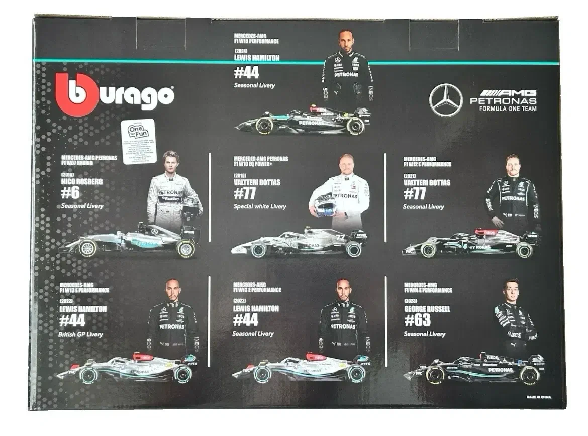 2025 F1 Mercedes AMG F1 Team Black: No Package: Image 3