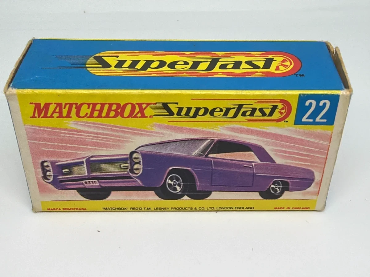 1970 Pontiac GP Sports Coupe Purple: Box: Image 2