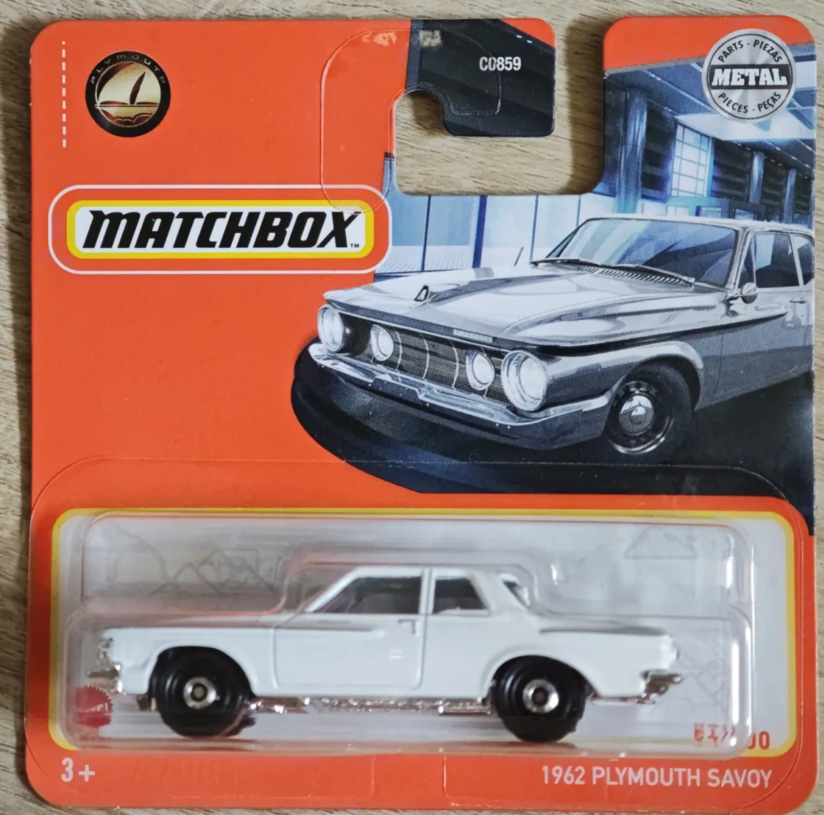 2022 1962 Plymouth Savoy White: Short Card: Image 2