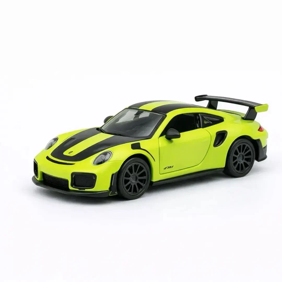 2025 Porsche 911 GT2 RS Lime: No Package: Image 2