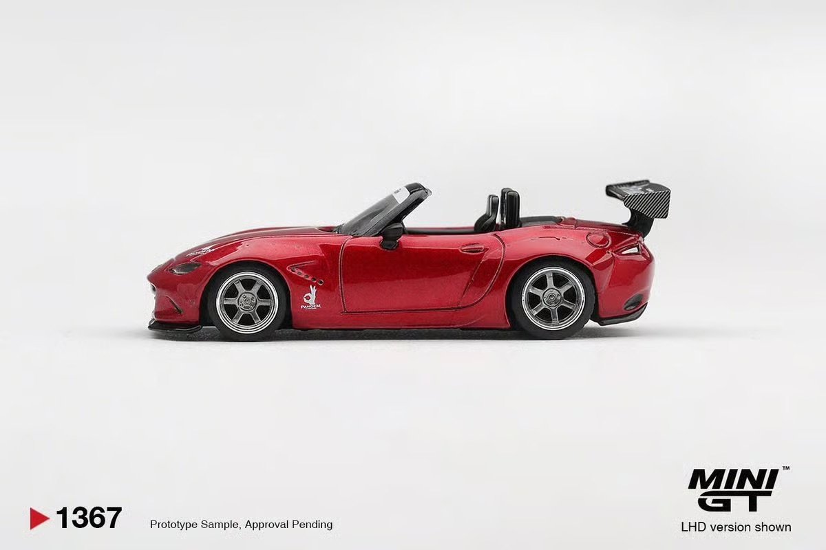 2026 Mazda Miata MX-5 (ND) Pandem Red: Image 2
