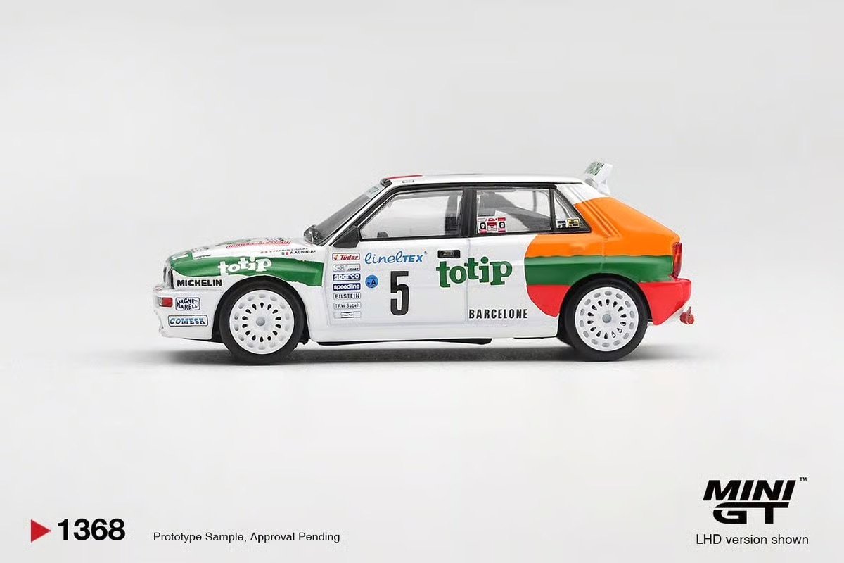 2026 Lancia Delta HF Integrale Evoluzione #5 1993 Rallye Monte-Carlo White: Image 2