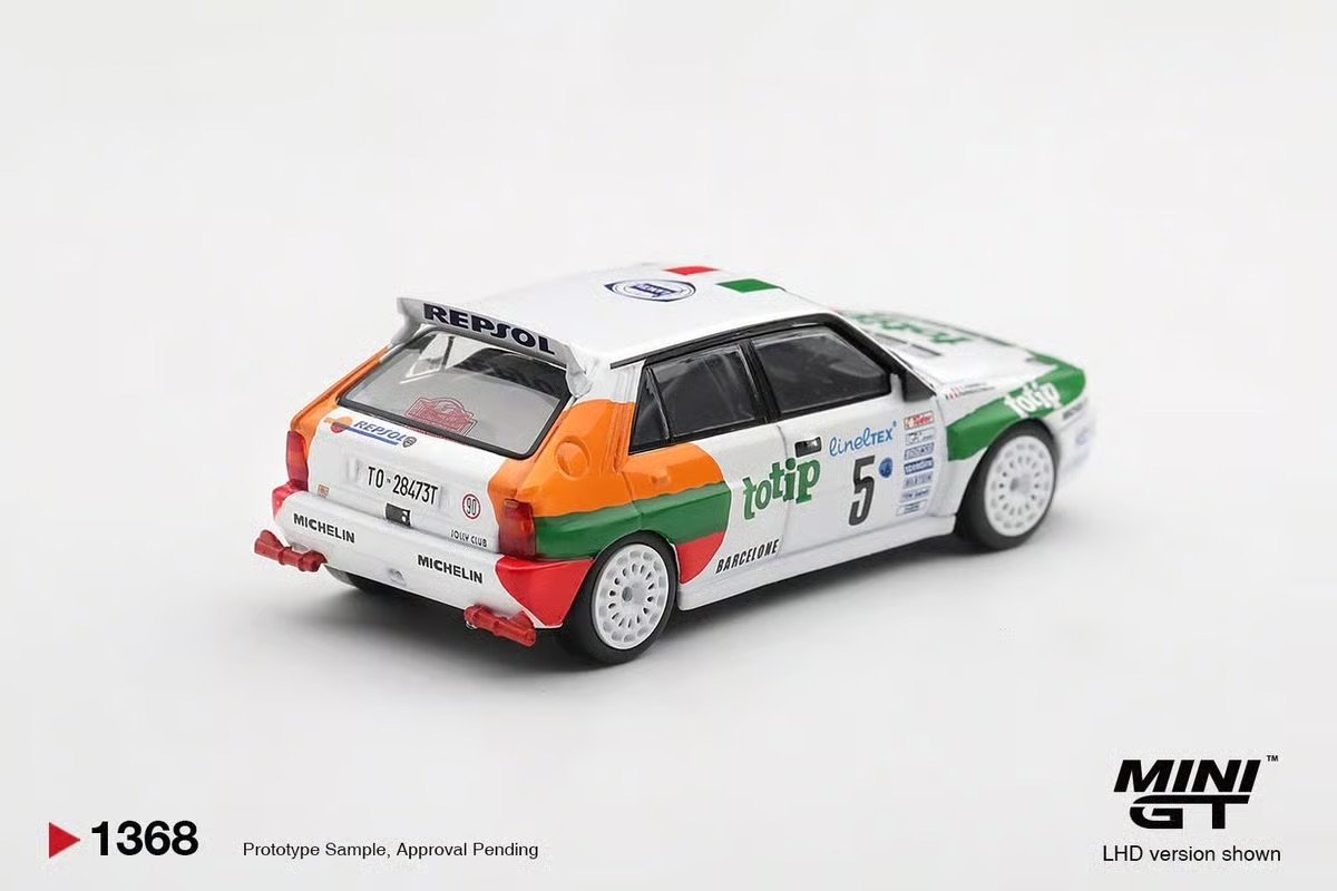2026 Lancia Delta HF Integrale Evoluzione #5 1993 Rallye Monte-Carlo White: Image 3