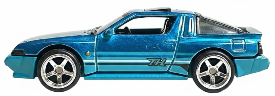 2027 88 Mitsubishi Starion Blue: Image 6