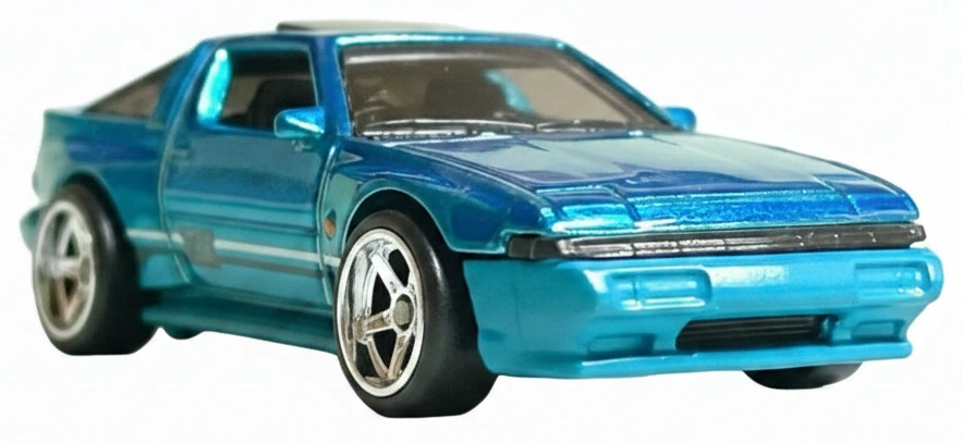 2027 88 Mitsubishi Starion Blue: Image 2