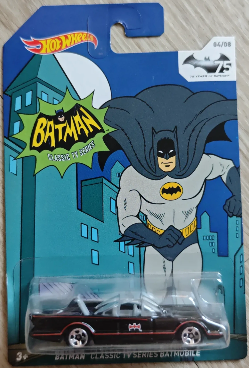 2014 Batman Classic TV Series Batmobile Black: Image 2