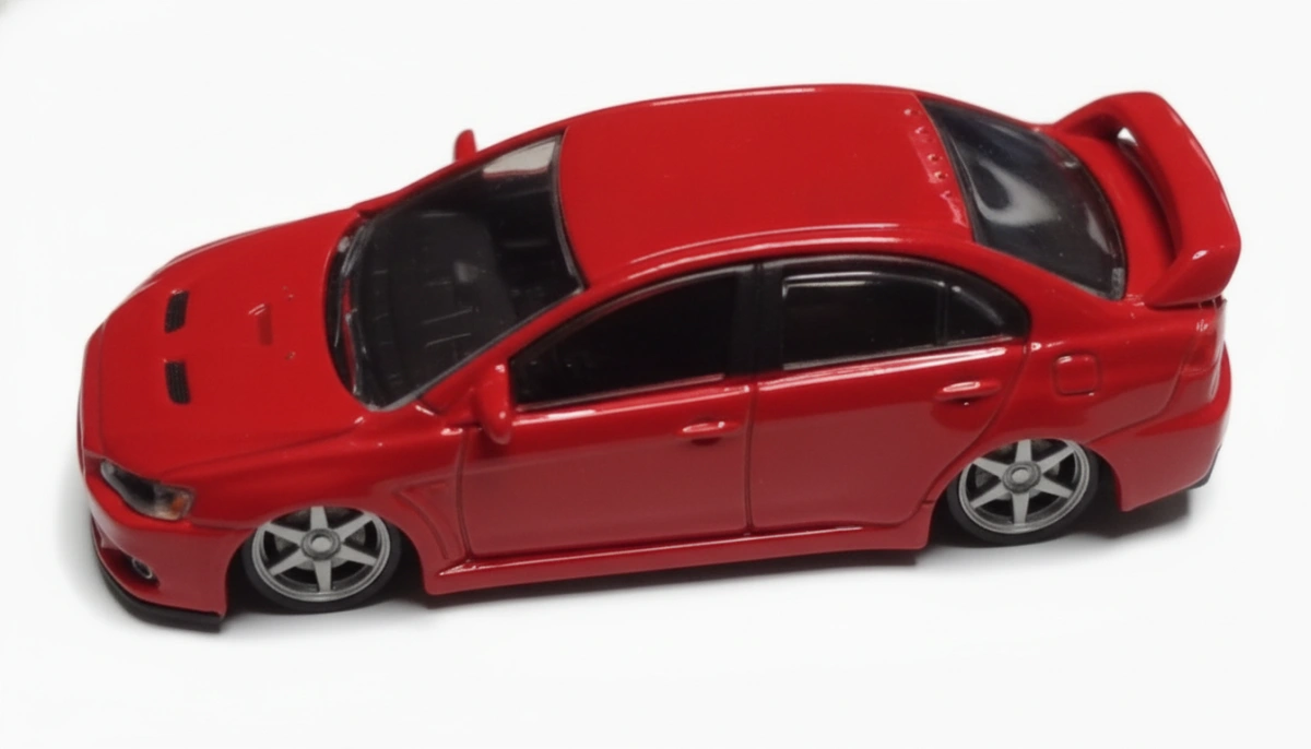 2024 2008 Mitsubishi Lancer Evolution Red: No package: Image 2