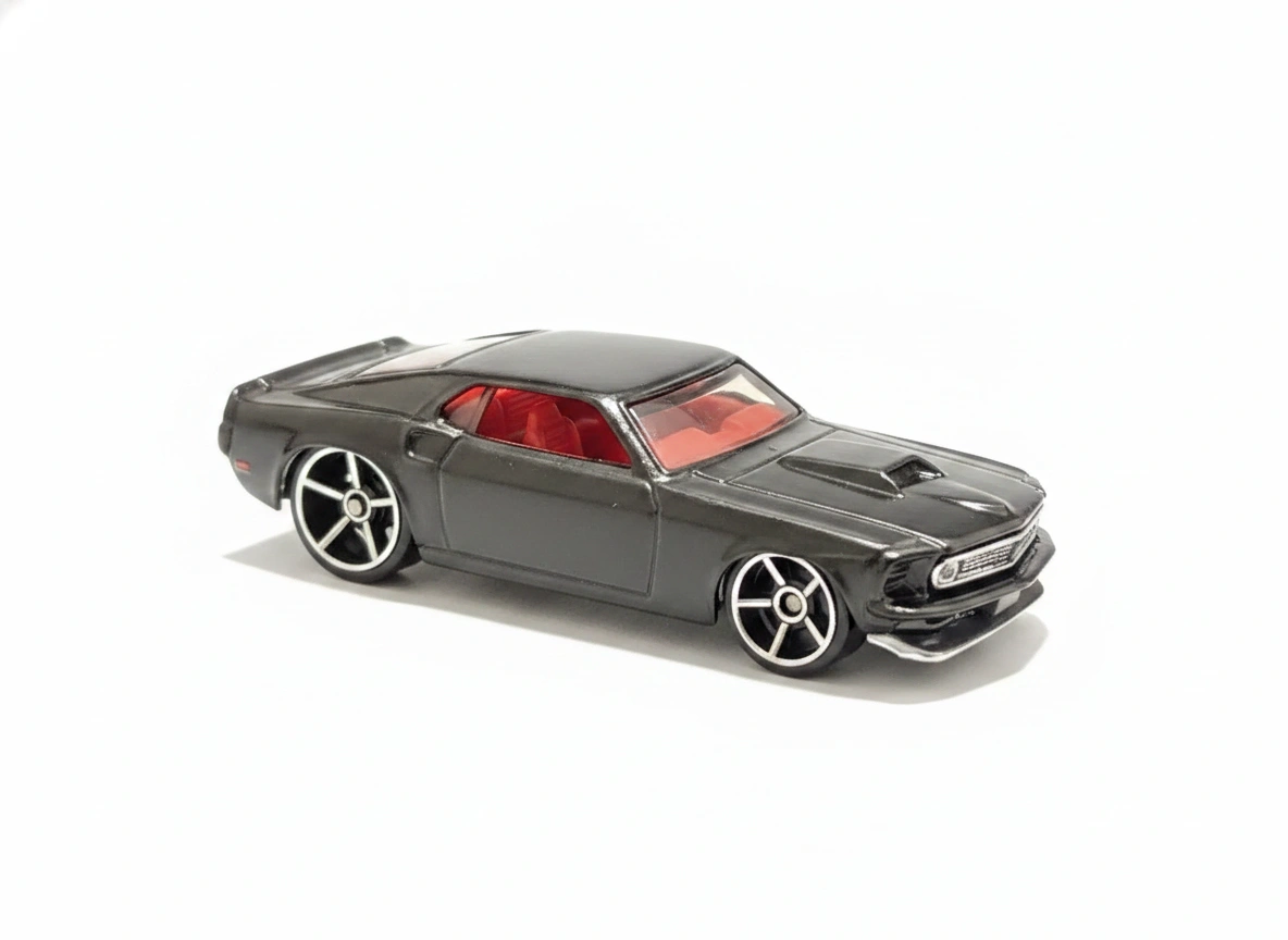 2007 69 Ford Mustang Black: Image 2