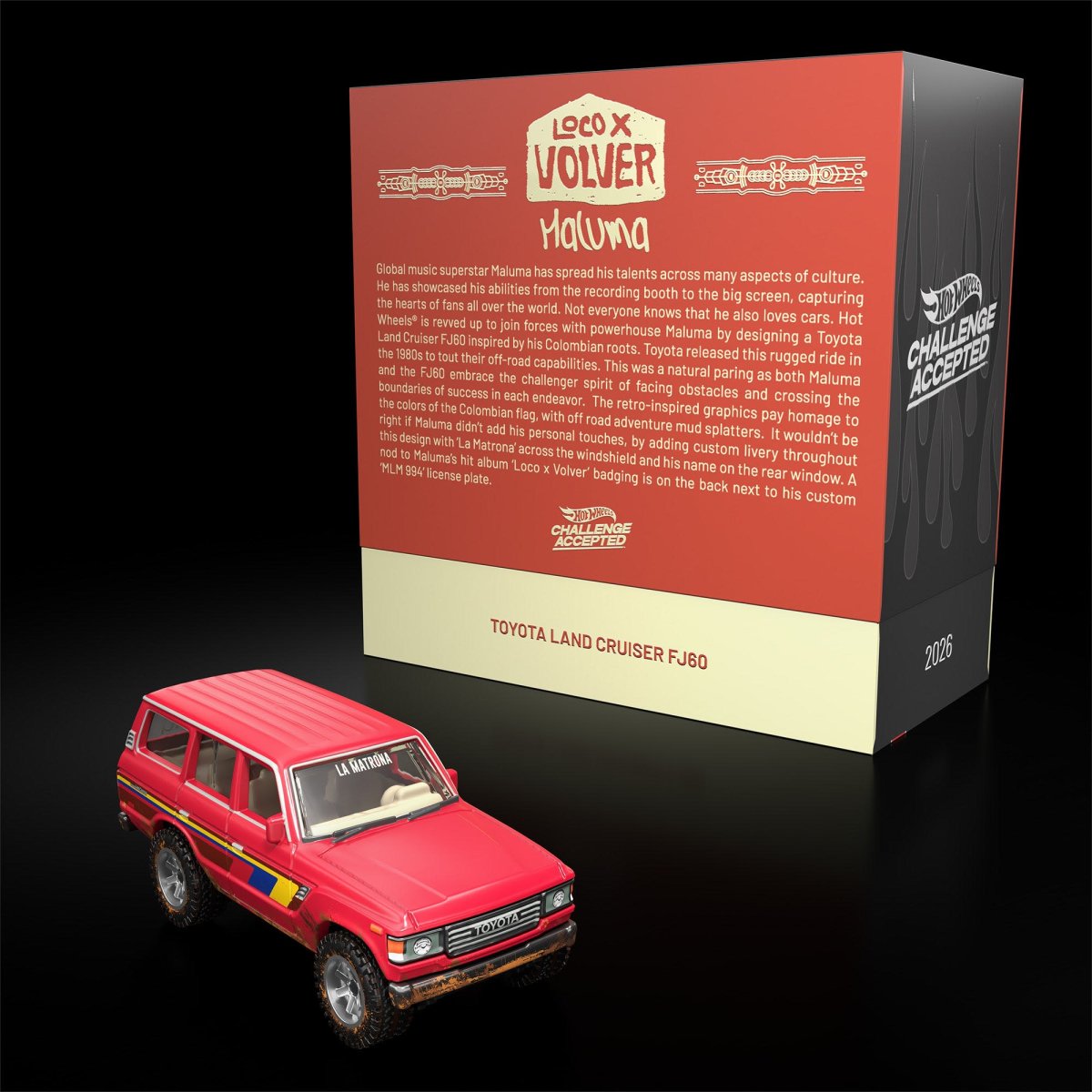 2026 Toyota Land Cruiser FJ60 Red: Image 5