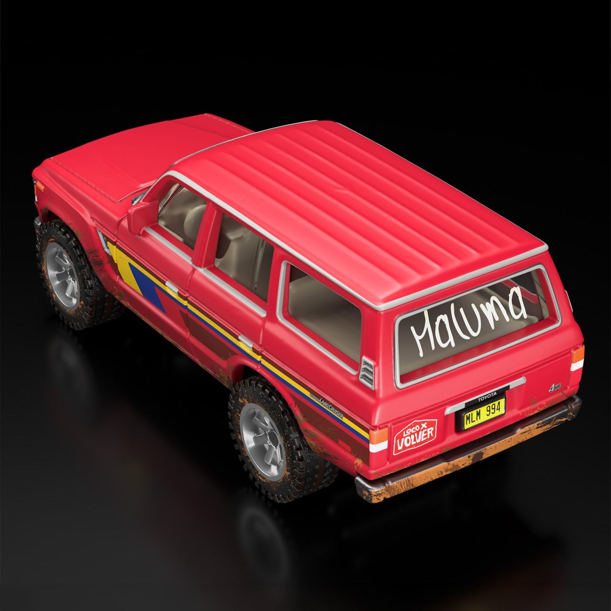 2026 Toyota Land Cruiser FJ60 Red: Image 14
